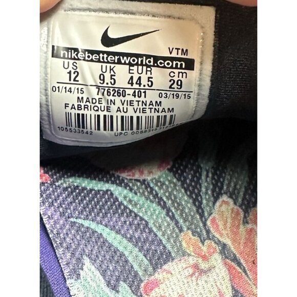 Nike Womens Lunarglide 6 Size 12 Multicolor Running Shoes Sneakers 776260-401 - Picture 12 of 12